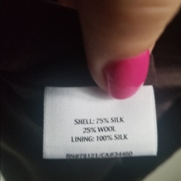 Eileen Fisher silk blended A-line blazer - Picture 10 of 11